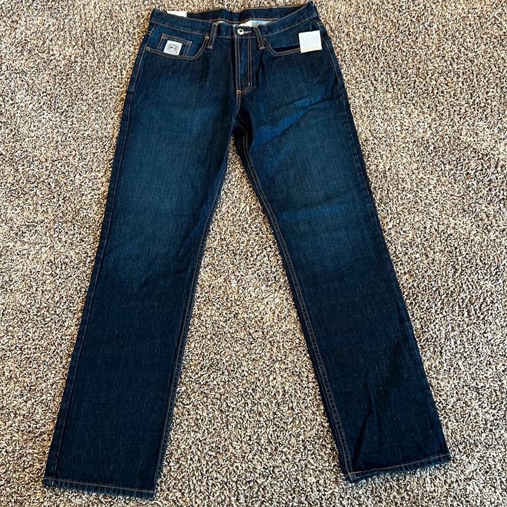 Cinch Jeans 32x34, Silver Label, slim, mid rise, straight leg